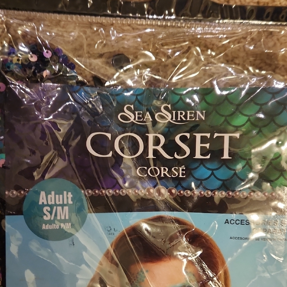 Sea Siren Corset Costume - Picture 3 of 10
